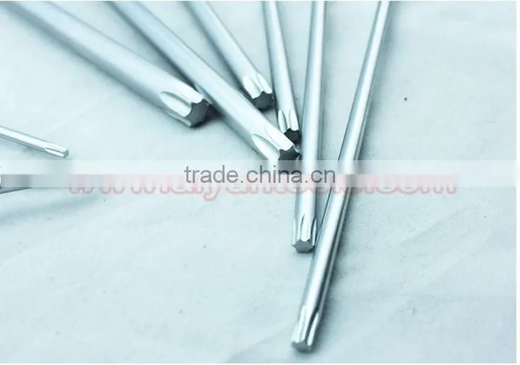 9pcs/set Long Arm Star Torx Allen Hex Key Wrench Spanner set hexagon wrench set T type