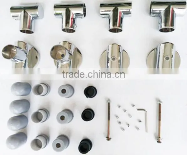 aluminum alloy joint ,25 mm round pipe tube connect joint ,clothes-horse clamp clip accessories