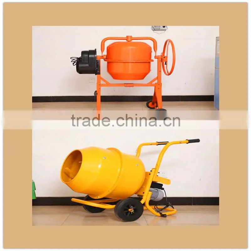 China hand push electric concret mixer