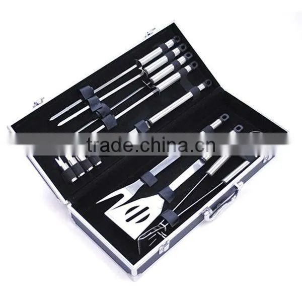 BQ-0052 / PVC leather case barbeque tool
