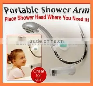 Suction Shower Arm Grip,Hand-Held Suction Shower Arm Holder