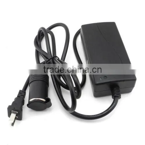 60W Vehicle Power Inverters 12V DC Car Cigarette Lighter Converter