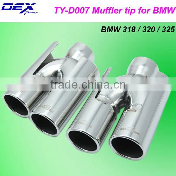 Tianyu DEX dedicated racing tuning muffler tip for BMW in exhaust system