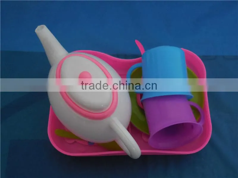 2016 new fashion Deluxe kitchen play toy food tea set for boys