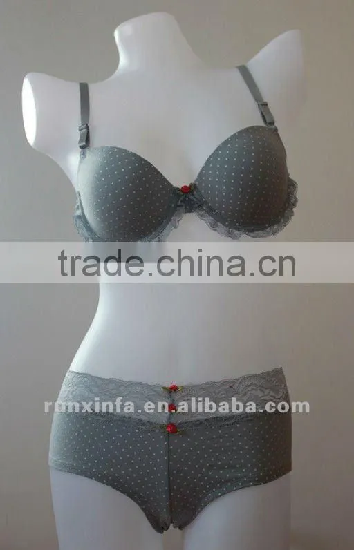 Ladies bra&brief set wholesale/cheap underwear