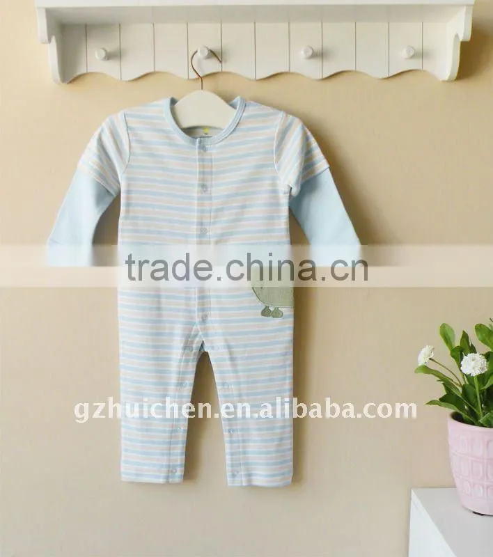 mom and bab 2012 baby clothes 100% cotton embroider sleep suit