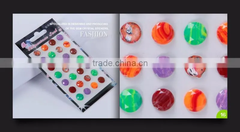 Crystal Diamond GEM Rhinestone self adhesive sticker