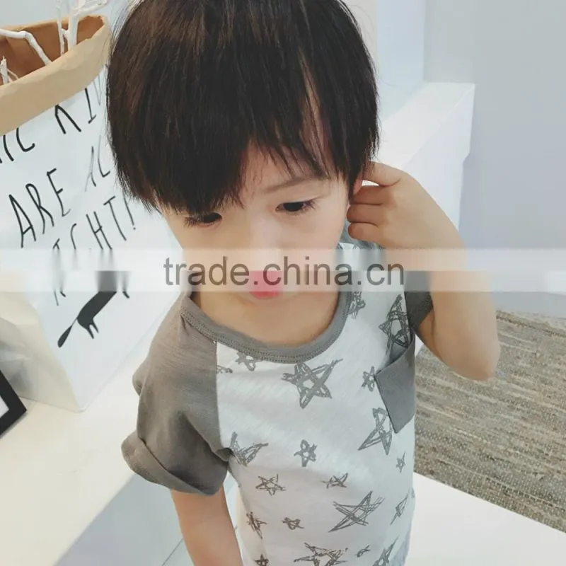 kids pirate shirt Latest Style Short Sleeve Children Casual Wear