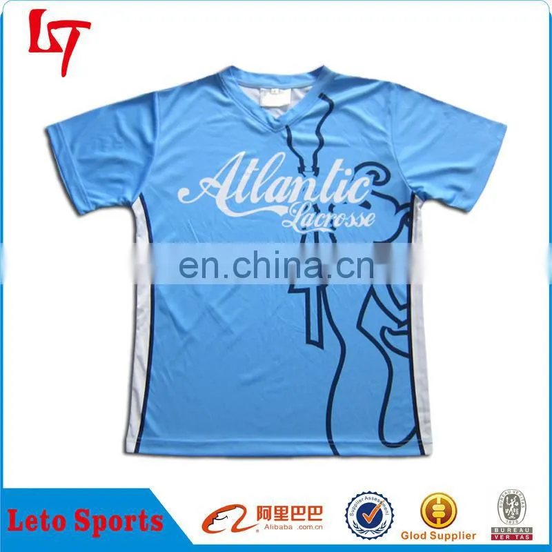 High quality custom women lacrosse jersey /club training sportswear apparel