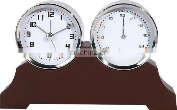 (W1001) retro wooden toy clock for hotel