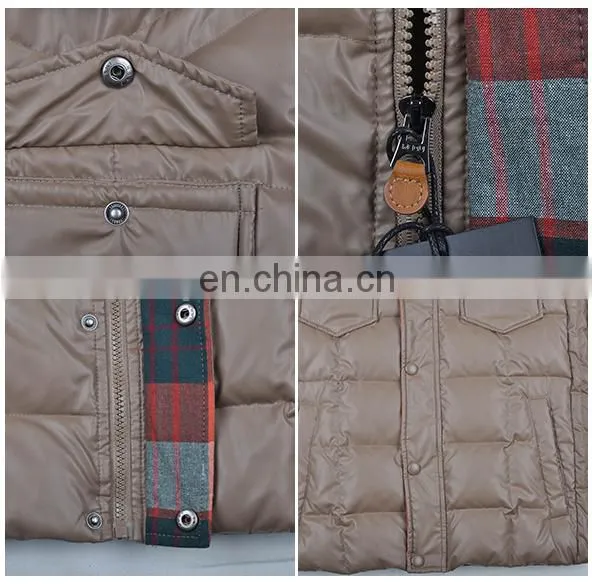 top quality light padding man winter ski garment