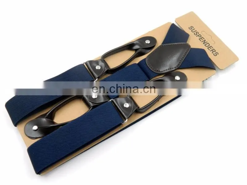 Hot sale customized design man suspenders