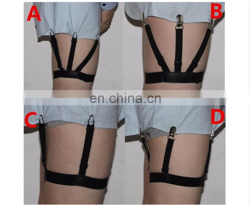 wholesale Mens Shirt Stays Garters Suspenders Men Shirt Suspenders Garter