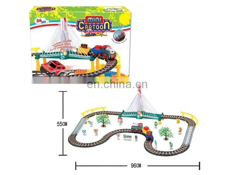 DIY Kids Vehicle Toy Electric Train Toys