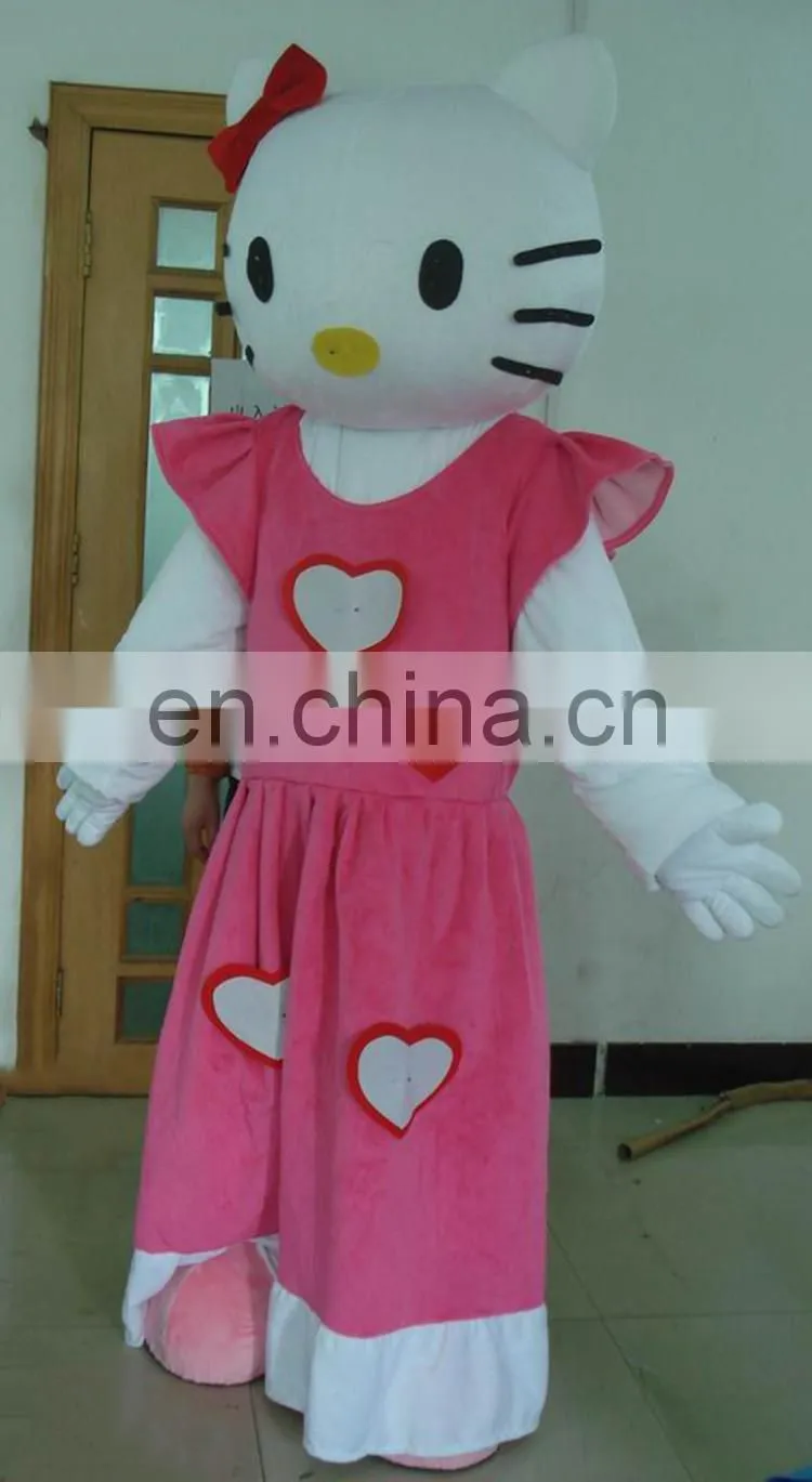 Sunway Adults Mascot Costumes, Hello Kitty Custom Design Mascot, Hot Sell Cartoon Fur Costumes