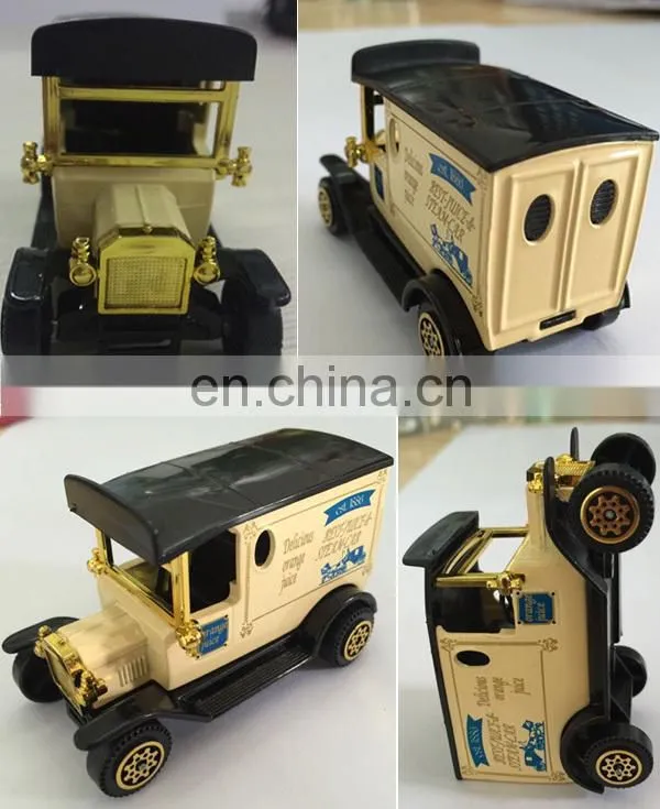 High quality sliding diecast antique car toys