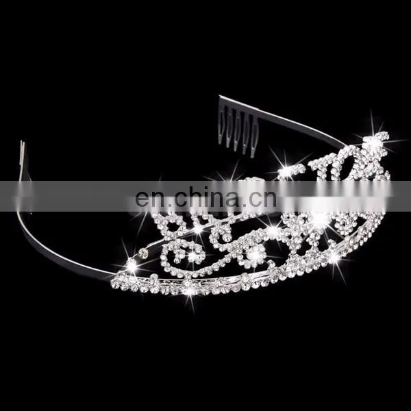 Wedding and hen party silvery BRIDE TO Be Metal Tiara 