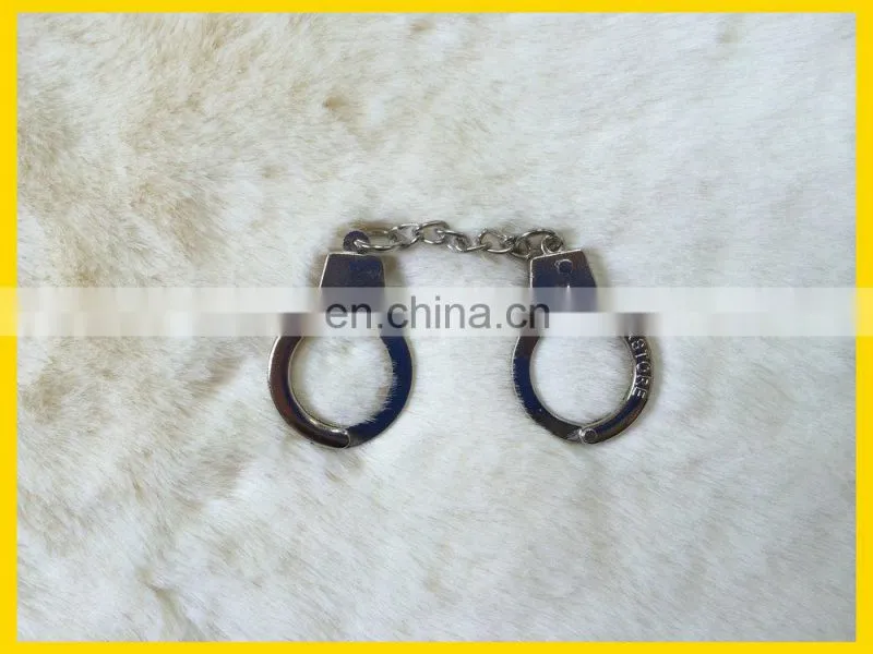 personalized mini handcuff keychains