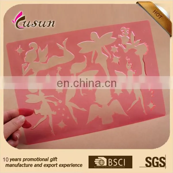 Plastic painting stencil painting template