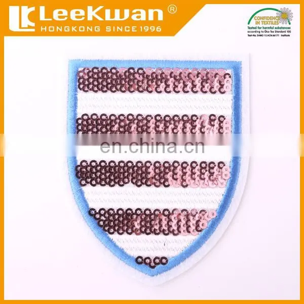 Excellent Hand sequin embroidery patches for uniform