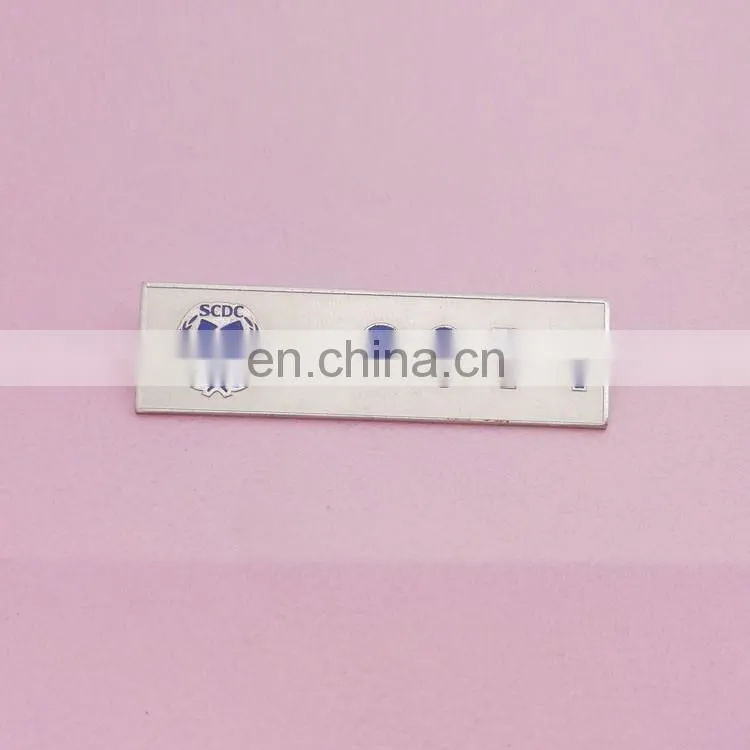 custom metal name badges, amuminum badges, name plate