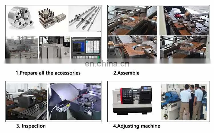 CK0640a semi automatic automatic feeding mini cnc metal lathe