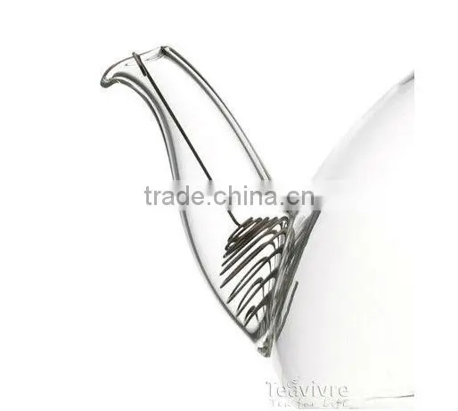 handmade 600ml glass teapot