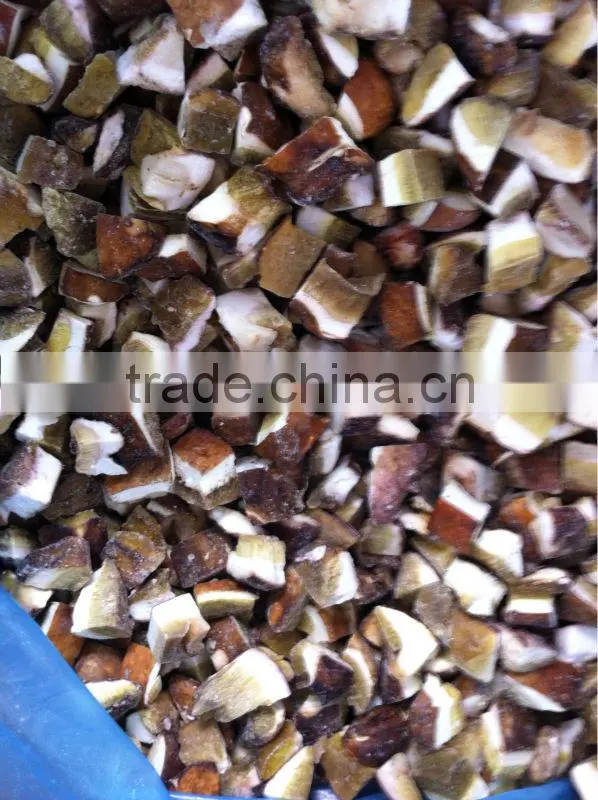 Frozen Boletus Edulis, Green cubes, grade A