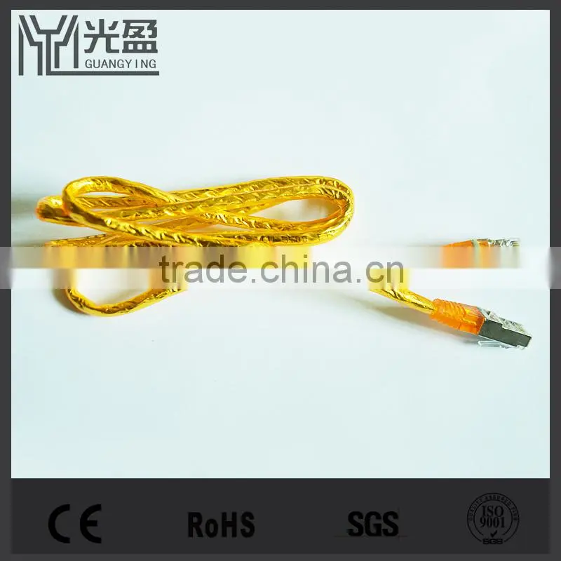 4 pairs indoor shielded CAT5e network cable lan cable
