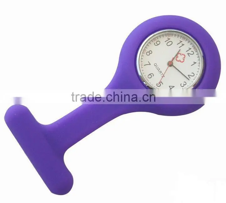 Colorful Silicone rubber Nurse Watch