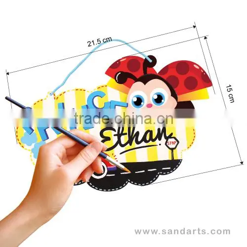 Wooden Bug Door Sign Kit