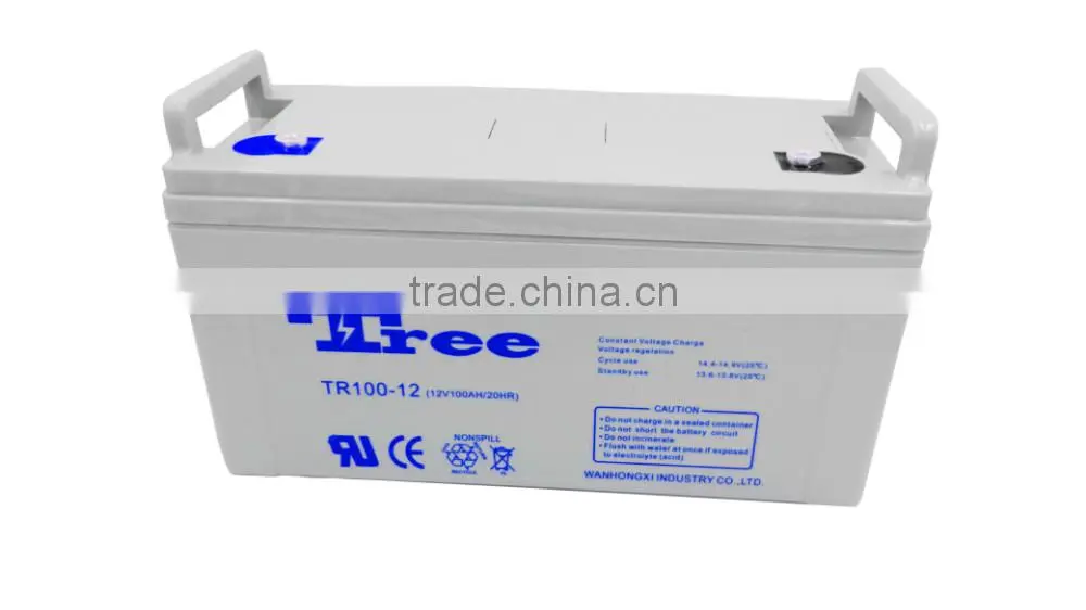 Good price 12v 100 ah deep cycle Battery 100 amp battery manufacturer