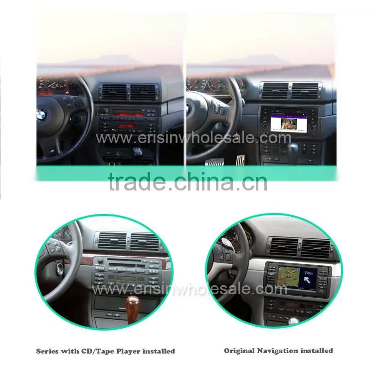 Erisin ES2046B 7" HD Touch Screen Android 4.4.4 E46 3er Car Radio DVD