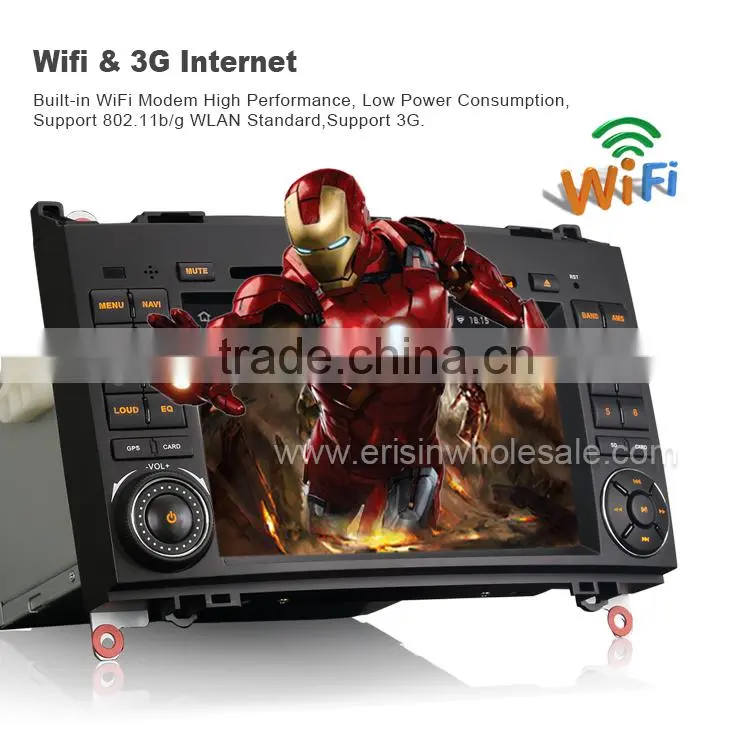 Erisin ES2682B 7" Touch Screen Android 4.4.4 Car Audio GPS Player for W245 W169