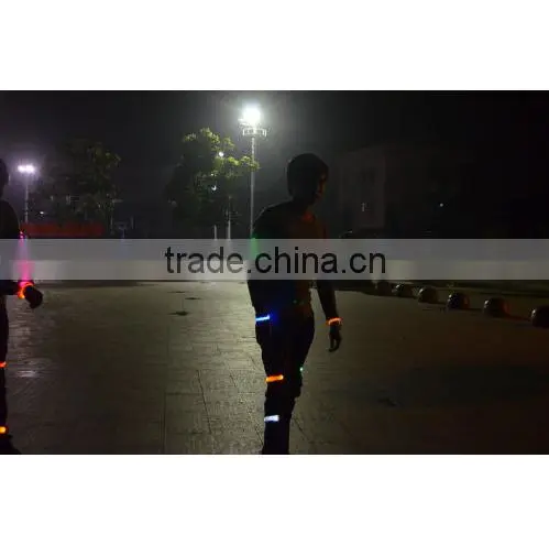 5PCS LED Waterproof Light Arm With A Cloth Belt Arm Props 0utdoor Party 8 Colors
