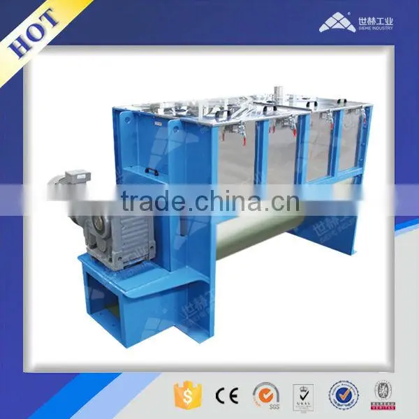 Dry granules & powders ribbon mixer