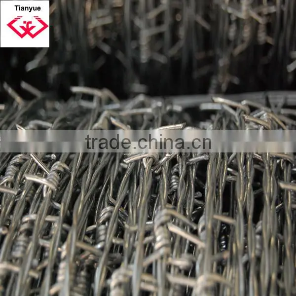 Galvanized Barbed wire, high security fence Barbed Wire