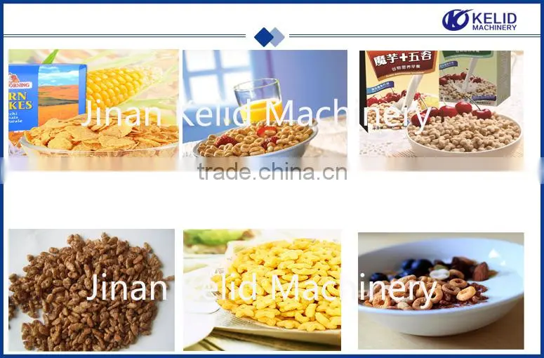 full automatic Turnkey Breakfast cereals food machinery