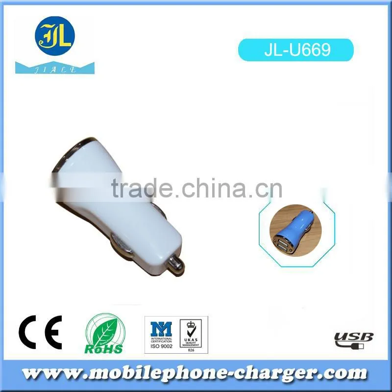 China suppliers wholesale mobile car charger for consumer electronics usb vehicle charger