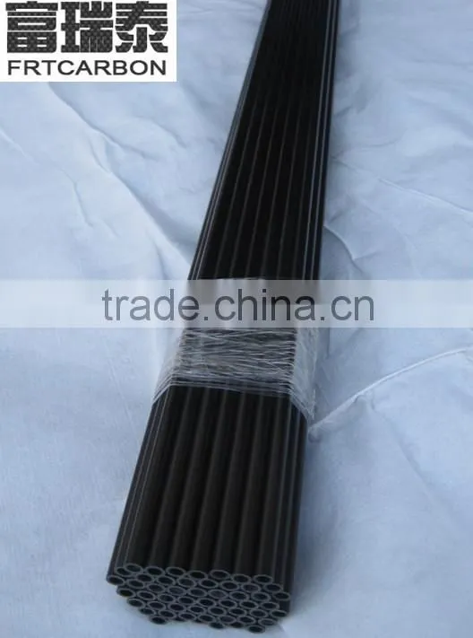 CFRP product black carbon fiber tube for kites