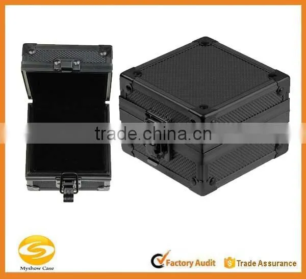 Premium Black Aluminum Storage Carrying Case,aluminum watch case,watch travel case