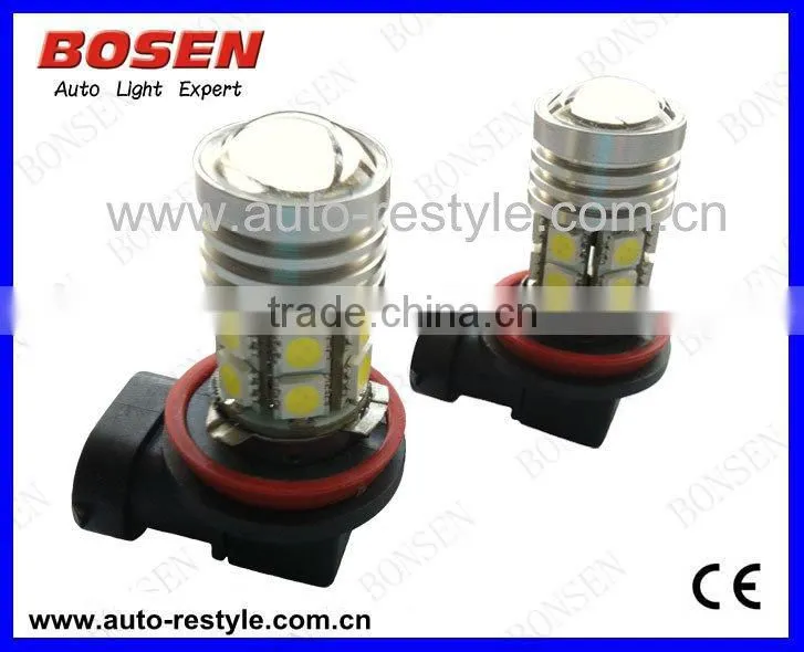 7w auto led fog light car bulbs H7,H4 H8 H11 9005,9006 cree Q5 12smd
