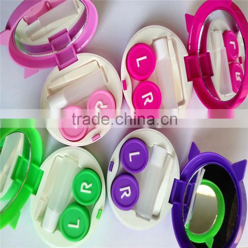 eyewear accessories pig contact lens case accept paypal