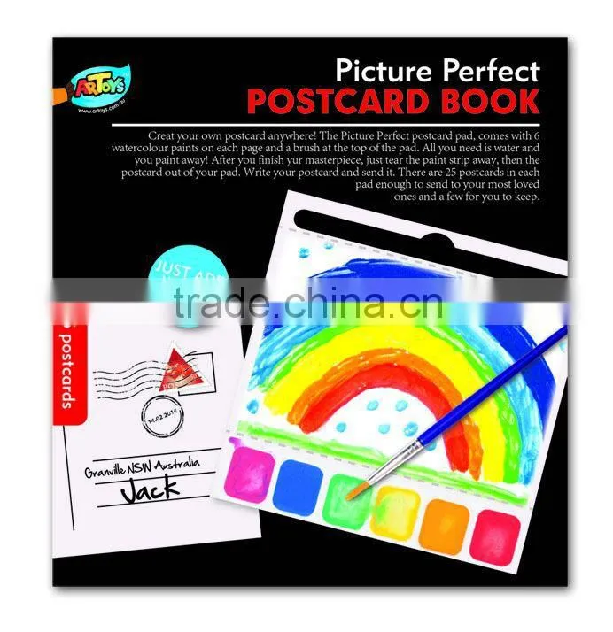 postcard book