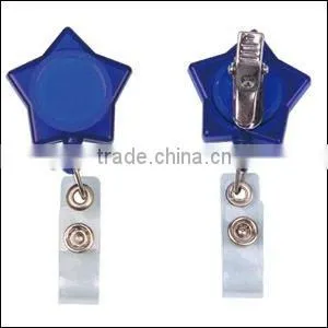 Business Gift Plastic Retractable Badge Holder