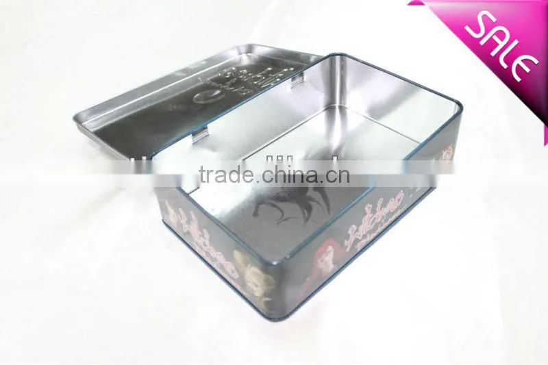 square tin box for candy