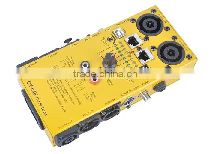 Pro Audio Network Lan Cable Tester CT-04E