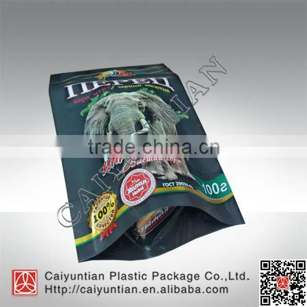 High quality zipper food packing bag