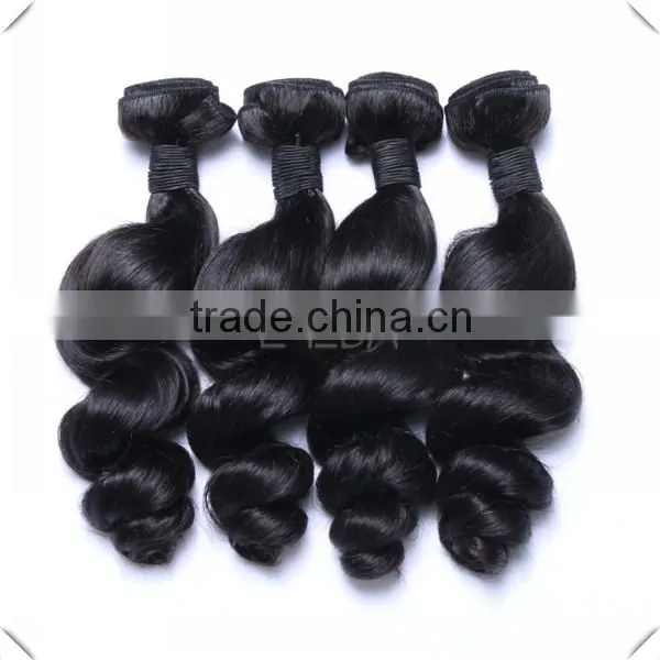 WJ009 DW,BW,7a colored unprocessed virgin no tangle no shedding Brazilian hair