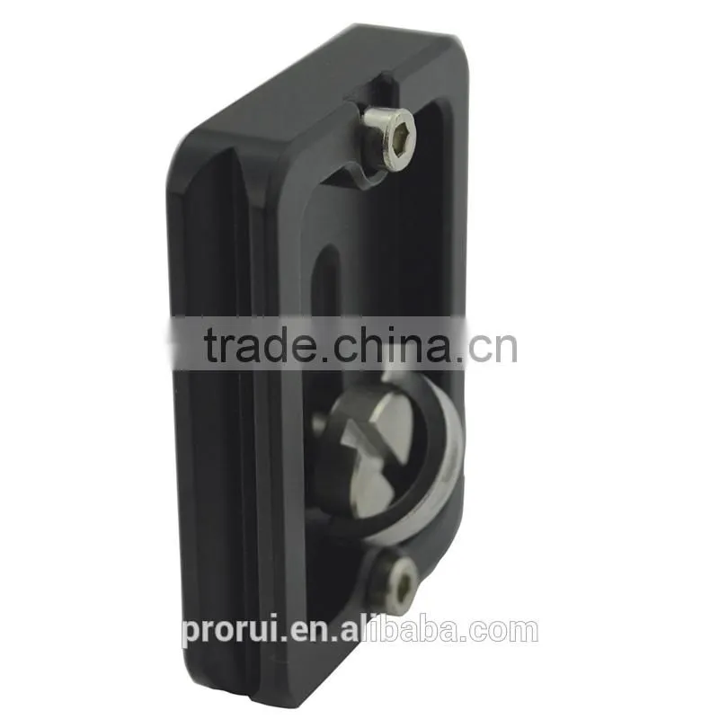 New smart electronic factory ball head Board PU-50 quick release plate with 1/4 Stainless steel screws